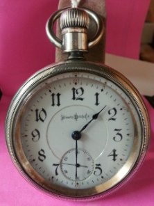 16 Size Open Face Railroad Service Watch